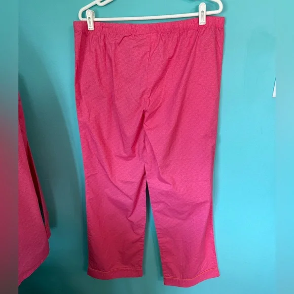 EUC Women’s Vineyard Vines Whale Pattern 2 Piece Long Sleeve Pajama Set Size M - Picture 6 of 9